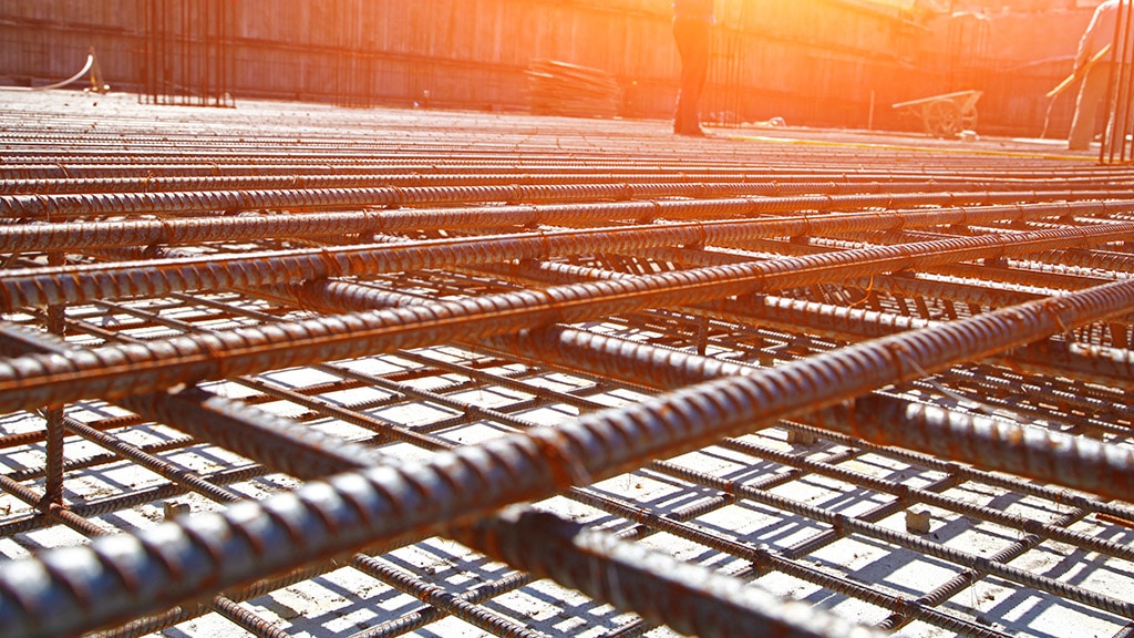 Concrete reinforcing steel